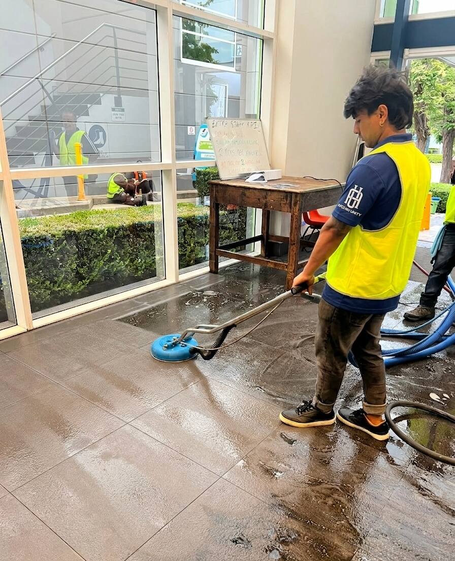 Retail and customer-facing environment cleaning